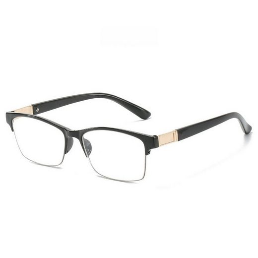 YRIIOMO Lesebrille Halbrand nicht verschreibungspflichtige Lesebrille, modische hochauflösende Business-Lesebrille für Damen und Herren. mehr Große Rabatte
