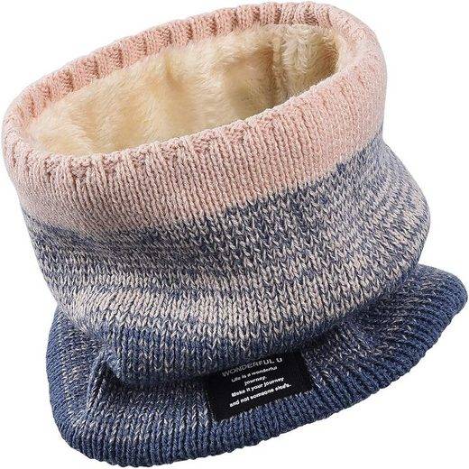 ALSTER HERZ Halswärmer Modischer fleece Halswärmer Winter Schlauchschal Unisex A0501 Alster Herz , thermo winddichte Nackenwärmer Halstuch mehr Sonderangebote