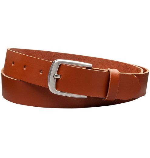COLOGNEBELT Ledergürtel C15-SL Schlicht dennoch modern mit Dornschließe, MADE IN GERMANY mehr Nur für heute