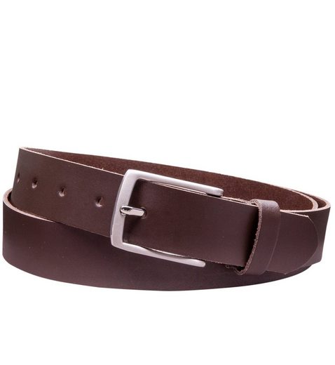 COLOGNEBELT Ledergürtel C11-SL Schlicht dennoch modern mit Dornschließe, MADE IN GERMANY mehr Vierteljährliche Förderung