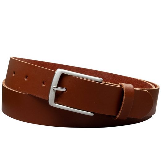 COLOGNEBELT Ledergürtel C11-SL Schlicht dennoch modern mit Dornschließe, MADE IN GERMANY mehr Vierteljährliche Förderung