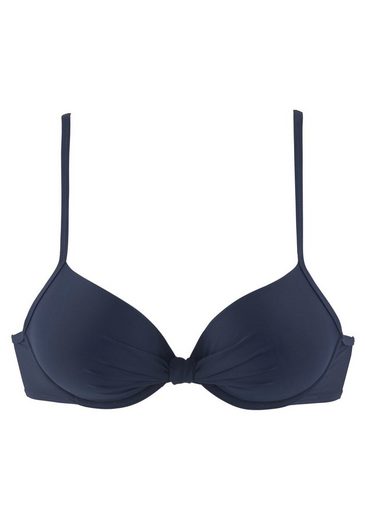 S.OLIVER Bügel-Bikini-Top Spain mit geraffter Mitte mehr Fabrikladen