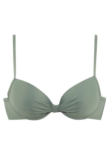 S.OLIVER Bügel-Bikini-Top Spain mit geraffter Mitte mehr Fabrikladen