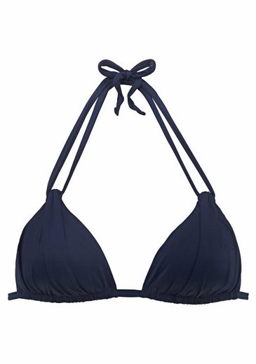 S.OLIVER Triangel-Bikini-Top Spain mit Raffung und Doppelträger mehr Begrenzt auf 3 Tage