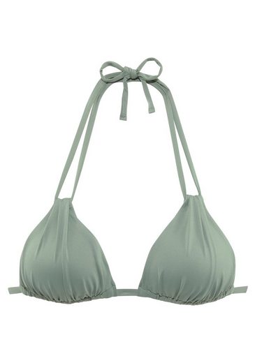 S.OLIVER Triangel-Bikini-Top Spain mit Raffung und Doppelträger mehr Begrenzt auf 3 Tage