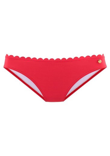 LASCANA Bikini-Hose Scallop mit gelaserter Wellenkante mehr