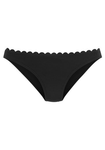 LASCANA Bikini-Hose Scallop mit gelaserter Wellenkante mehr 50% Rabatt für begrenzte Zeit
