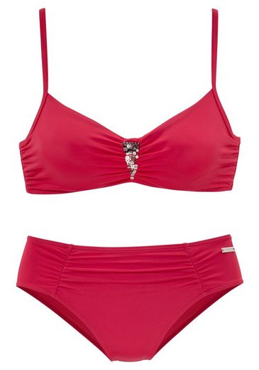 LASCANA Bügel-Bikini mit Pailletten-Verzierung mehr Angebote