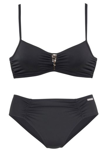 LASCANA Bügel-Bikini mit Pailletten-Verzierung mehr Angebote