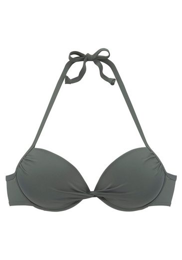 LASCANA Push-Up-Bikini-Top Italy mit Raffung mehr Fabrikpreis