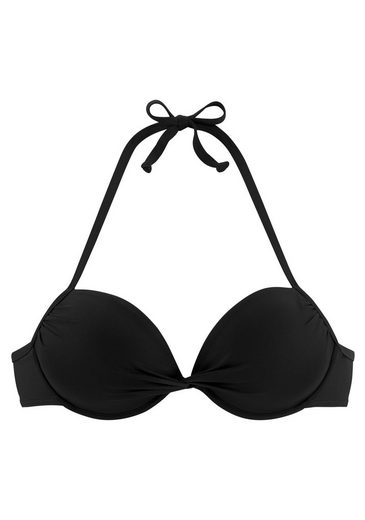 LASCANA Push-Up-Bikini-Top Italy mit Raffung mehr Fabrikpreis