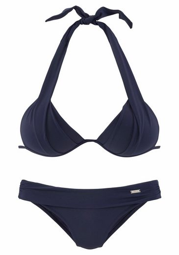 LASCANA Triangel-Bikini im Nacken zu binden, wattierte Cups, mit eingearbeiteten Kissen mehr Sonderangebot