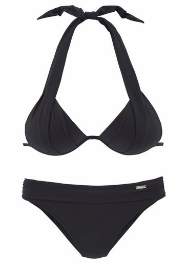 LASCANA Triangel-Bikini im Nacken zu binden, wattierte Cups, mit eingearbeiteten Kissen mehr Sonderangebot