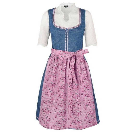 RAMONA LIPPERT Dirndl Greti Damendirndl 2-teilig Rocklänge 65 cm mehr