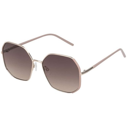 BEZLIT EYEWEAR Pilotenbrille Eckige Form Designer Damen Sonnenbrille (1-St) mit braun-blau, braun, schwarz und lila Linsen mehr