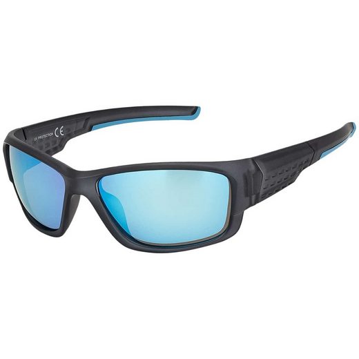 BEZLIT EYEWEAR Sonnenbrille Unisex Sportliche Designer Sonnenbrille (1-St) mit roten grünen, blauen und schwarzen Linsen mehr Bis zu 60% Rabatt