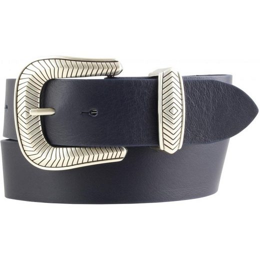 BELTINGER Ledergürtel Designer-Gürtel aus Vollrindleder mit Metall-Schlaufe 4 cm - Jeans-Gür 1-St mehr im Angebot