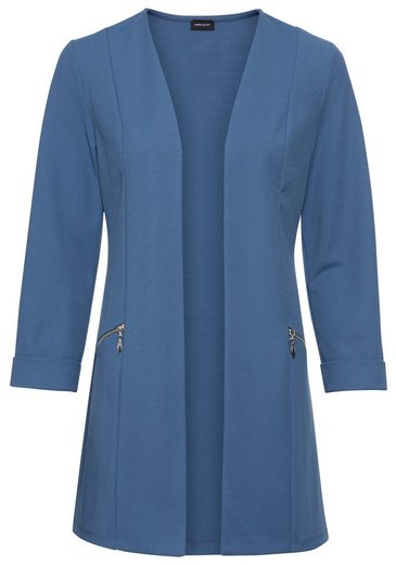 LAURA SCOTT Longblazer mit Reißverschlüssen mehr