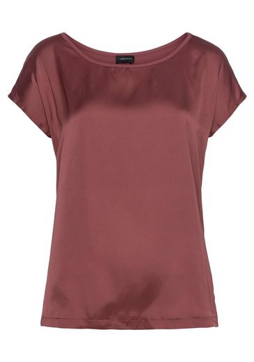 LAURA SCOTT Shirtbluse aus Satin und Jersey mehr Riesige Ersparnisse