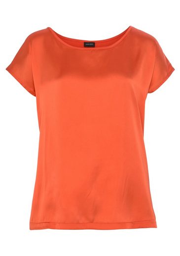 LAURA SCOTT Shirtbluse aus Satin und Jersey mehr VIP-Rabatte