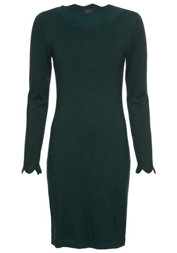 LAURA SCOTT Strickkleid mit femininer Wellenkante - NEUE FARBEN mehr