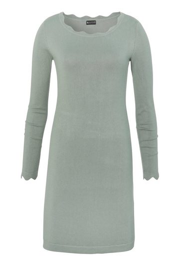 LAURA SCOTT Strickkleid mit femininer Wellenkante - NEUE FARBEN mehr Neueste Stile