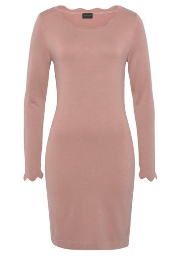 LAURA SCOTT Strickkleid mit femininer Wellenkante - NEUE FARBEN mehr Neueste Stile