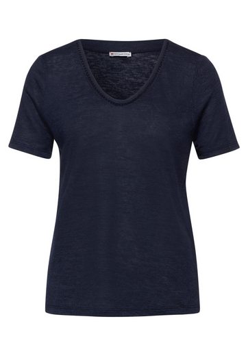 STREET ONE T-Shirt mit Viskose mehr