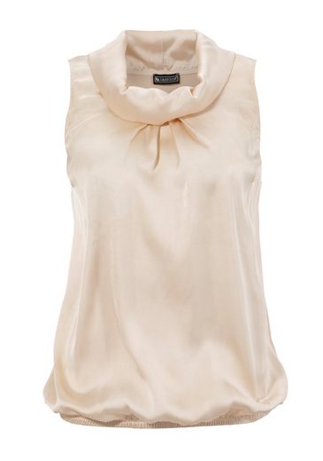 LAURA SCOTT Blusentop aus Satin und Jersey - NEUE FARBEN mehr Nur noch ein Tag übrig
