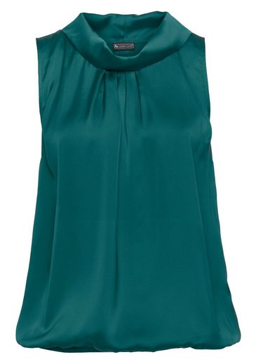 LAURA SCOTT Blusentop aus Satin und Jersey - NEUE FARBEN mehr Super Rabatt