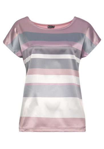 LAURA SCOTT Shirtbluse in modischem Streifen-Design mehr Rabatte dieses Monats