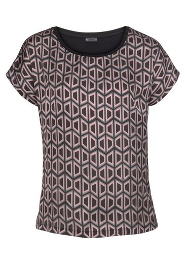 LAURA SCOTT Shirtbluse aus glänzendem Satin mehr 2025