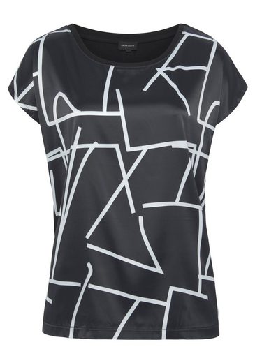 LAURA SCOTT Shirtbluse aus glänzendem Satin mehr 2025