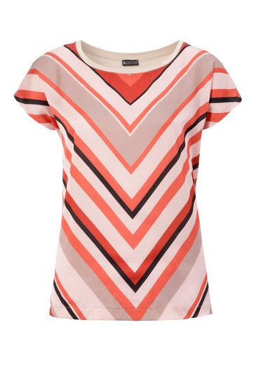 LAURA SCOTT Shirtbluse aus glänzendem Satin mehr
