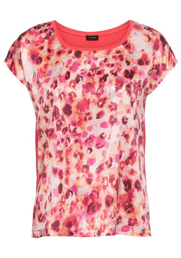 LAURA SCOTT Shirtbluse aus glänzendem Satin mehr Online