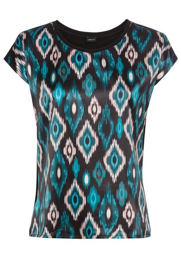 LAURA SCOTT Shirtbluse aus glänzendem Satin mehr Outlet