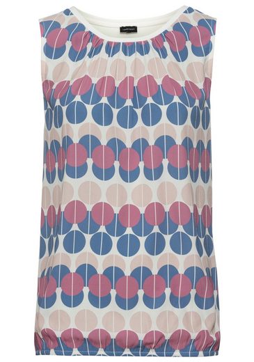 LAURA SCOTT Blusentop mit modernen Print - NEUE KOLLEKTION mehr Blitzverkäufe