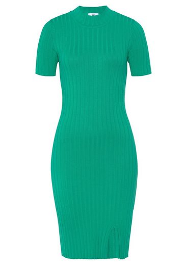AJC Strickkleid mit feinem Stehkragen und modischem Schlitz mehr Jubiläumsangebot