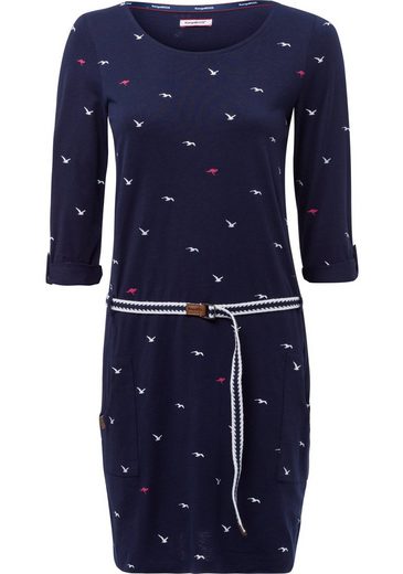 KANGAROOS Jerseykleid (Set, mit abnehmbarem Gürtel) im sommerlichen Print mehr Super Rabatt