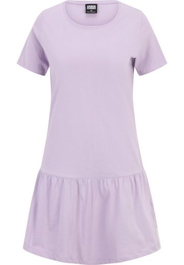 URBAN CLASSICS Shirtkleid Urban Classics Damen Ladies Valance Tee Dress 1-tlg mehr Im Verkauf