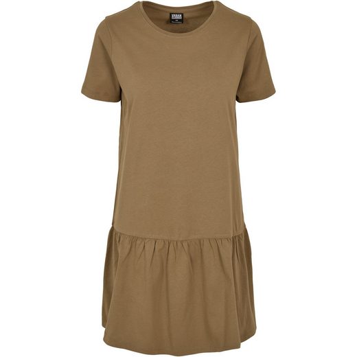 URBAN CLASSICS Shirtkleid Urban Classics Damen Ladies Valance Tee Dress 1-tlg mehr 2025