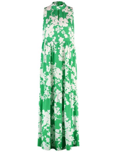 TAIFUN Minikleid Ausgestelltes Stufenkleid mit Floralprint mehr Outlet
