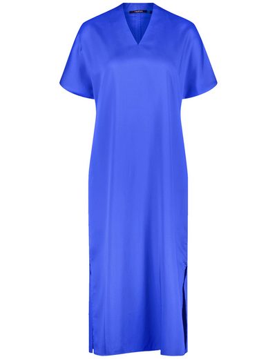 TAIFUN Minikleid Fließendes Midikleid mit V-Ausschnitt mehr Preisnachlass