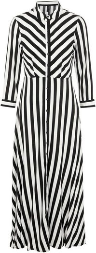 Y.A.S Hemdblusenkleid YASSAVANNA LONG SHIRT DRESS mit 3/4 Ärmel mehr Lagerräumung