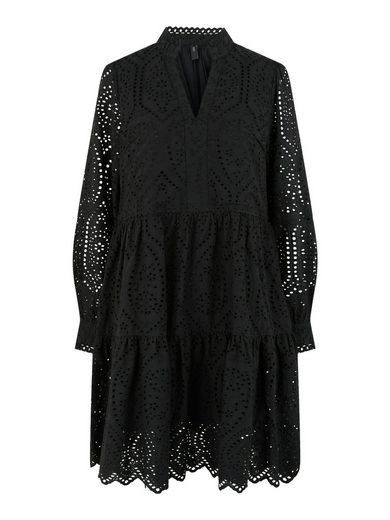 Y.A.S Hemdblusenkleid YASSAVANNA LONG SHIRT DRESS mit 3/4 Ärmel mehr Heißer Verkauf