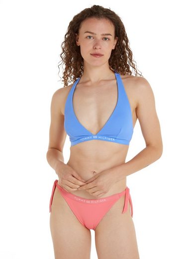 TOMMY HILFIGER SWIMWEAR Triangel-Bikini-Top TRIANGLE FIXED RP mit Logoschriftzug mehr Online Outlet