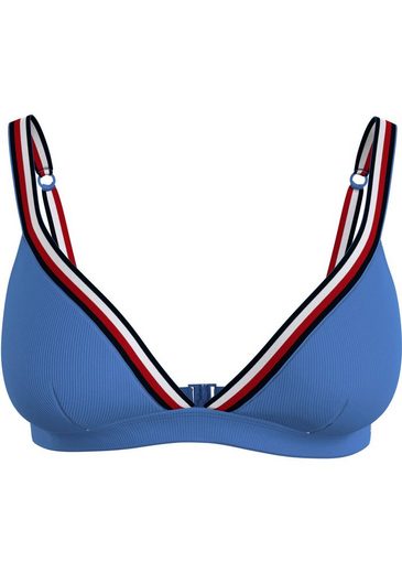 TOMMY HILFIGER SWIMWEAR Triangel-Bikini-Top TRIANGLE RP mit Rippenstruktur mehr Zeitlich begrenztes Angebot