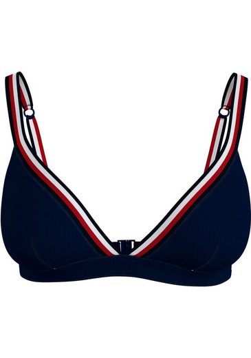 TOMMY HILFIGER SWIMWEAR Triangel-Bikini-Top TRIANGLE RP mit Rippenstruktur mehr Zeitlich begrenztes Angebot