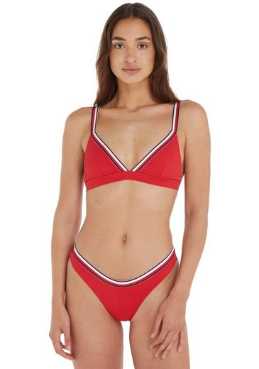 TOMMY HILFIGER SWIMWEAR Triangel-Bikini-Top TRIANGLE RP mit Rippenstruktur mehr Zeitlich begrenztes Angebot