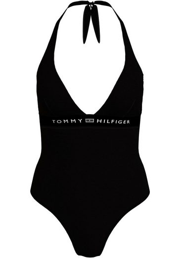 TOMMY HILFIGER SWIMWEAR Badeanzug HALTER ONE PIECE RP (EXT SIZES) in großen Größen mehr Blitzangebot
